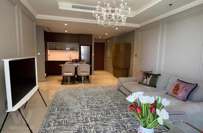 شقة - غرفة نوم - 2 حمامات للبيع في برج Palace Beach ريزيدنس 2 - بالاس بيتش ريزيدنس - إعمار بيتشفرونت - دبي هاربور - دبي