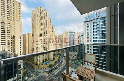 Apartment - 2 - 4 for rent in Sparkle Tower 1 - Sparkle Towers - Dubai Marina - Dubai