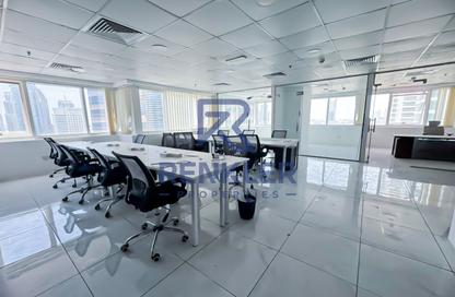 Office Space - Studio - 2 Bathrooms for rent in One Lake Plaza - JLT Cluster T - Jumeirah Lake Towers - Dubai