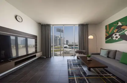 Hotel  and  Hotel Apartment - 2 Bedrooms - 2 Bathrooms for rent in Emirates Sports Hotel Apartments - Dubai Sports City - Dubai