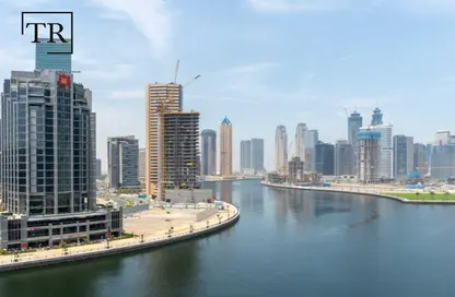 Apartment - Studio - 1 Bathroom for rent in Damac Maison Prive A - Damac Maison Prive - Business Bay - Dubai