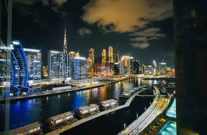 شقة - غرفة نوم - 2 حمامات للبيع في برج سكالا - الخليج التجاري - دبي