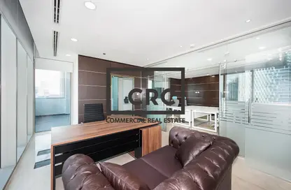 Office Space - Studio - 2 Bathrooms for rent in The Prism - Business Bay - Dubai