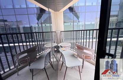 Apartment - Studio - 1 Bathroom for rent in Almultaqa Avenue Block B - Al Multaqa Avenue - Mirdif Hills - Mirdif - Dubai