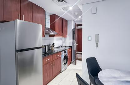 Apartment - Studio - 1 Bathroom for rent in Lake View Tower - JLT Cluster B - Jumeirah Lake Towers - Dubai