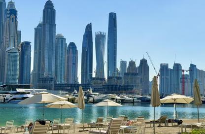 Apartment - 2 Bedrooms - 2 Bathrooms for rent in Beach Mansion - Emaar Beachfront - Dubai Harbour - Dubai