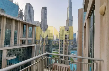 Apartment - 1 Bedroom - 2 Bathrooms for rent in Boulevard Central Towers - Downtown Dubai - Dubai