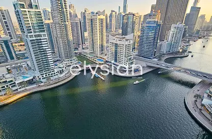 Apartment - 2 Bedrooms - 2 Bathrooms for rent in Fairfield Tower - Park Island - Dubai Marina - Dubai