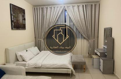 Apartment - Studio - 1 for rent in Ajman One Tower 1 - Ajman One - Ajman Downtown - Ajman