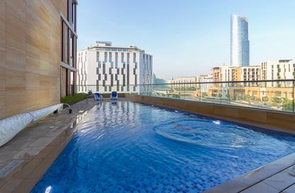 Apartment - Studio - 1 Bathroom for rent in Dubai Wharf Tower 2 - Dubai Wharf - Al Jaddaf - Dubai