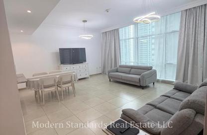 Apartment - 2 Bedrooms - 3 Bathrooms for rent in MAG 218 - Dubai Marina - Dubai