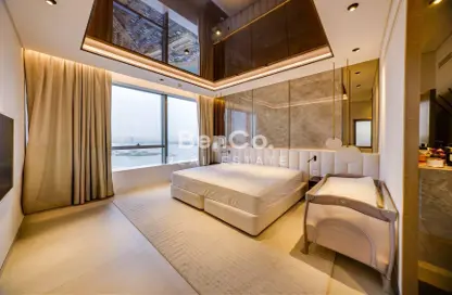 شقة - غرفة نوم - 1 حمام للايجار في برج النخيل - نخلة جميرا - دبي