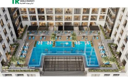 Apartment - 1 Bedroom - 2 Bathrooms for sale in Mawjan Tower - Ajman Corniche Road - Ajman