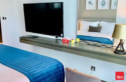 Apartment - Studio - 1 Bathroom for rent in Damac Maison Prive A - Damac Maison Prive - Business Bay - Dubai