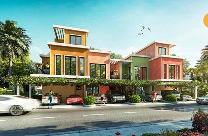 Townhouse - 5 - 6 for sale in Portofino - Damac Lagoons - Dubai