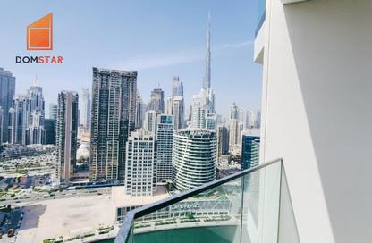 Apartment - Studio - 1 Bathroom for rent in Peninsula Three - Peninsula - Business Bay - Dubai