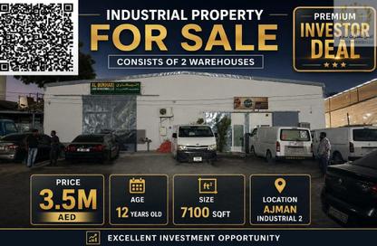 Warehouse - Studio - 3 Bathrooms for sale in Geepas Building 2 - Ajman Industrial 2 - Ajman Industrial Area - Ajman