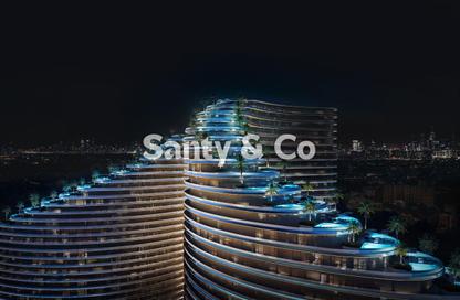 Apartment - 1 - 2 for sale in Binghatti Skyflame 1 - Binghatti Skyflame - Majan - Dubai