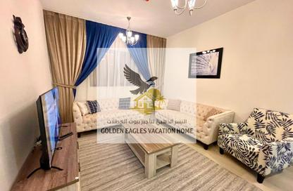 Apartment - 1 Bedroom - 2 Bathrooms for rent in New Al Taawun Road - Al Taawun - Sharjah