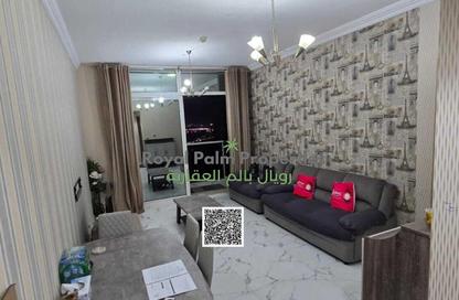 Apartment - 2 Bedrooms - 3 Bathrooms for rent in Oasis Tower - Al Rashidiya 1 - Al Rashidiya - Ajman