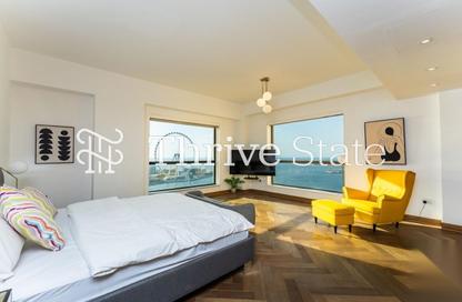 Apartment - 4 Bedrooms - 5 Bathrooms for rent in Rimal 4 - Rimal - Jumeirah Beach Residence - Dubai