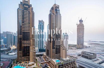 Apartment - 1 Bedroom - 2 Bathrooms for rent in Cayan Tower - Dubai Marina - Dubai