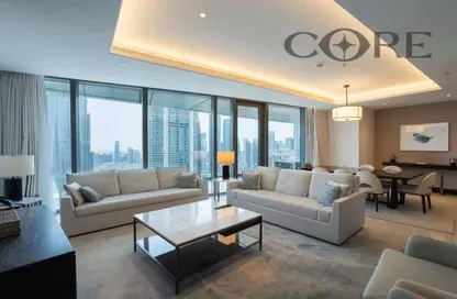 Apartment - 3 Bedrooms - 5 Bathrooms for rent in The Address Sky View Tower 1 - The Address Sky View Towers - Downtown Dubai - Dubai