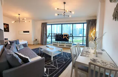 شقة - 1 حمام للايجار في خور الجميرا 1 - (JLT) مجمع X - أبراج بحيرات الجميرا - دبي