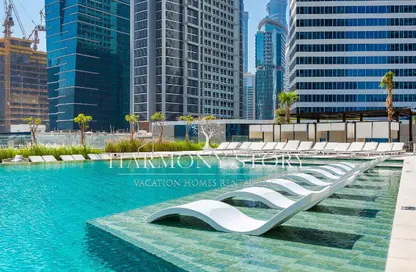 Apartment - Studio - 1 Bathroom for rent in Peninsula One - Peninsula - Business Bay - Dubai