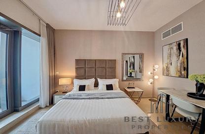 Apartment - Studio - 1 Bathroom for rent in Sparkle Tower 2 - Sparkle Towers - Dubai Marina - Dubai