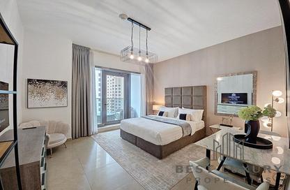 Apartment - Studio - 1 Bathroom for rent in Sparkle Tower 2 - Sparkle Towers - Dubai Marina - Dubai