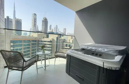 Apartment - 1 Bathroom for rent in Trillionaire Residences - Business Bay - Dubai