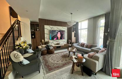 Townhouse - 3 Bedrooms - 4 Bathrooms for sale in Casablanca Boutique Villas - Pacifica - Damac Hills 2 - Dubai