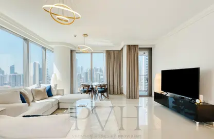 Apartment - 2 Bedrooms - 3 Bathrooms for rent in Boulevard Point - Downtown Dubai - Dubai