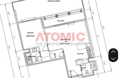 Apartment - 1 - 2 for rent in Al Andalus Tower D - Al Andalus - Jumeirah Golf Estates - Dubai