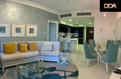 Apartment - 1 Bedroom - 2 Bathrooms for rent in Damac Maison Dubai Mall Street (The Signature) - Burj Khalifa Area - Downtown Dubai - Dubai