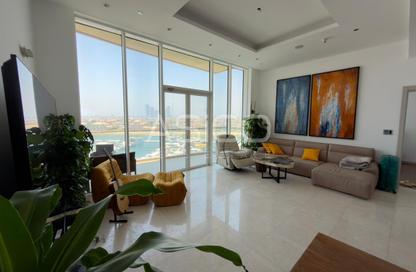 Apartment - 2 - 3 for rent in Aquamarine - Tiara Residences - Palm Jumeirah - Dubai