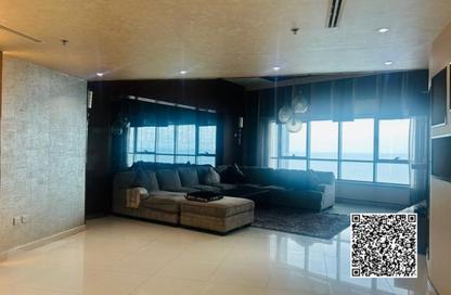 Apartment - 3 Bedrooms - 4 Bathrooms for sale in Corniche Tower - Ajman Corniche Road - Ajman