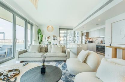 Apartment - 3 Bedrooms - 4 Bathrooms for rent in Beach Isle Tower 1 - Beach Isle - EMAAR Beachfront - Dubai Harbour - Dubai