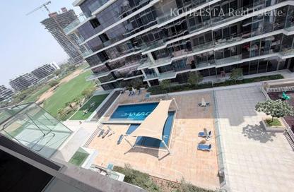 Apartment - Studio - 1 for rent in Golf Promenade 4A - Golf Promenade 4 - Golf Town - Damac Hills - Dubai