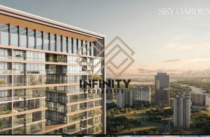 شقة - غرفة نوم - 2 حمامات للبيع في برج سكاي جاردنز - العامرة - عجمان
