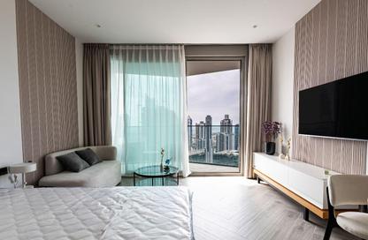 Apartment - Studio - 1 Bathroom for rent in Peninsula Three - Peninsula - Business Bay - Dubai