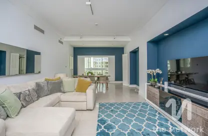 Apartment - 3 Bedrooms - 5 Bathrooms for rent in Golden Mile 10 - Golden Mile - Palm Jumeirah - Dubai