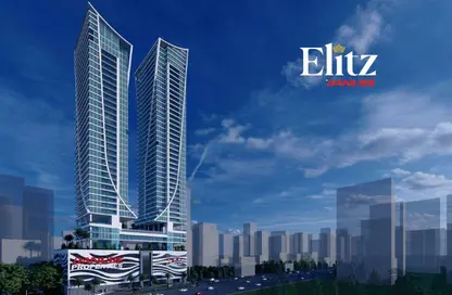 شقة - 2 غرف نوم - 2 حمامات للبيع في إليتز من دانوب - المبنى 1 - إليتز من الدانوب - قرية جميرا الدائرية - دبي