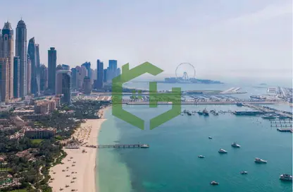 شقة - غرفة نوم - 2 حمامات للبيع في أبراج بالم بيتش 3 - أبراج بالم بيتش - نخلة جميرا - دبي