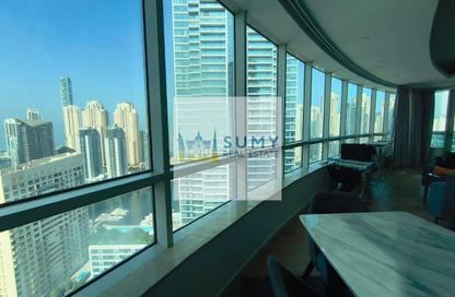 Apartment - 4 - 4 for rent in Horizon Tower - Dubai Marina - Dubai