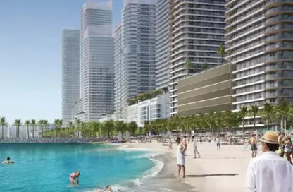 Apartment - 2 Bedrooms - 2 Bathrooms for sale in Seapoint Tower 2 - Seapoint - EMAAR Beachfront - Dubai Harbour - Dubai