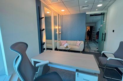 Business Centre - Studio - 4 Bathrooms for rent in The Prime Tower - Business Bay - Dubai