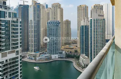 Apartment - 1 Bedroom - 1 Bathroom for sale in Time Place Tower - Dubai Marina - Dubai