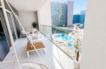 Apartment - 2 - 2 for rent in Vera Residences - Business Bay - Dubai